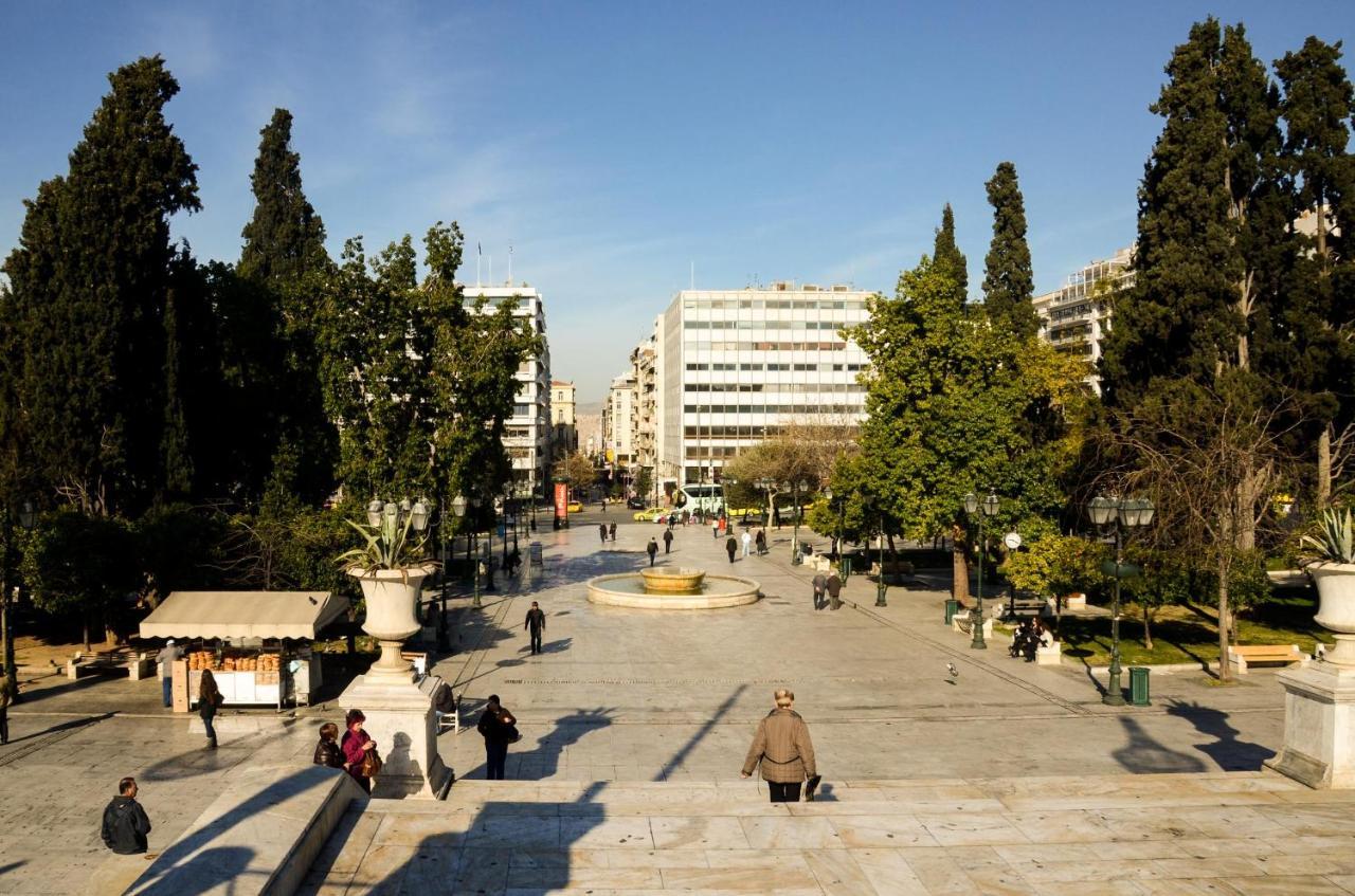 Athens Central Studio In Front Of Syntagma Metro Екстер'єр фото
